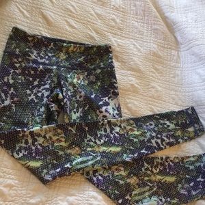 Floral Lululemon leggings